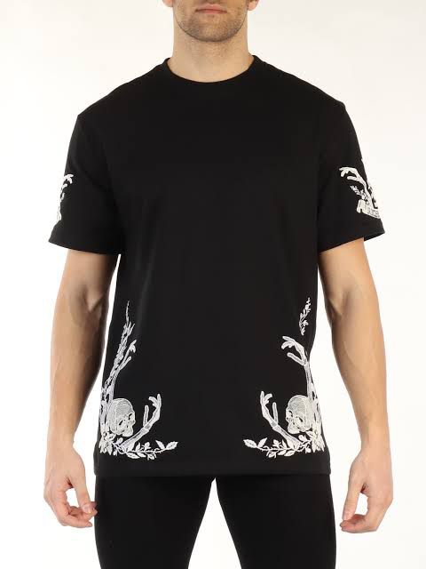 John Richmond T-Shirt Ritorta Black - AL Capone PremiumClothingT-Shirts456-19