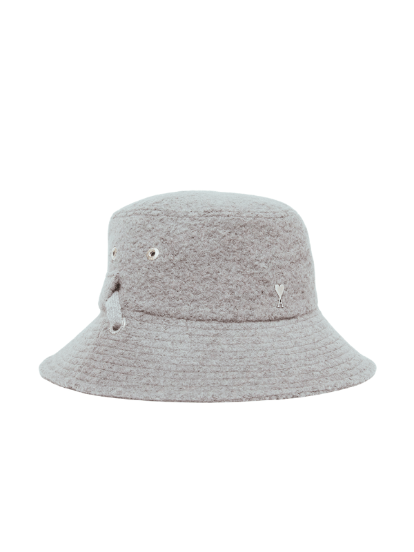 Ami Bucket Hat Street Style Light Grey - AL Capone PremiumAccessoriesHeadwear1560-6