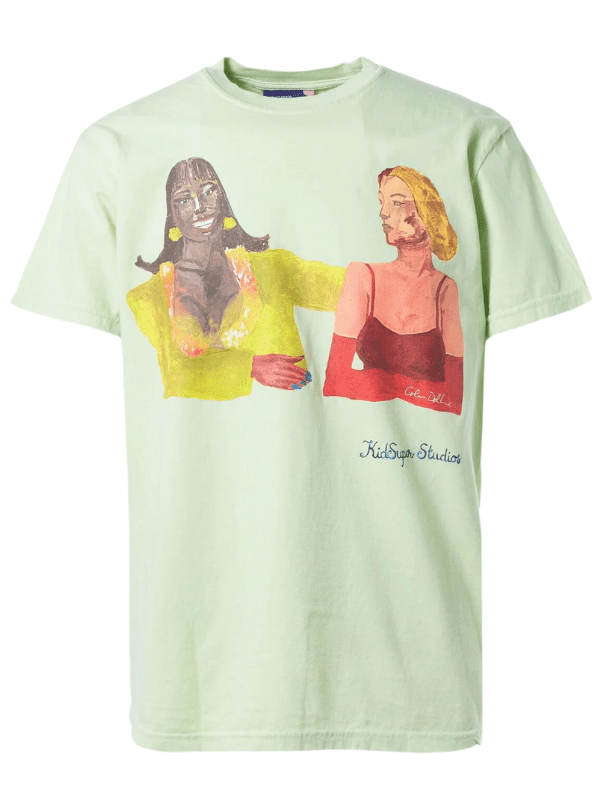 Kidsuper Crew Reunion Girls Seafoam - AL Capone PremiumClothingT-Shirts1294-8