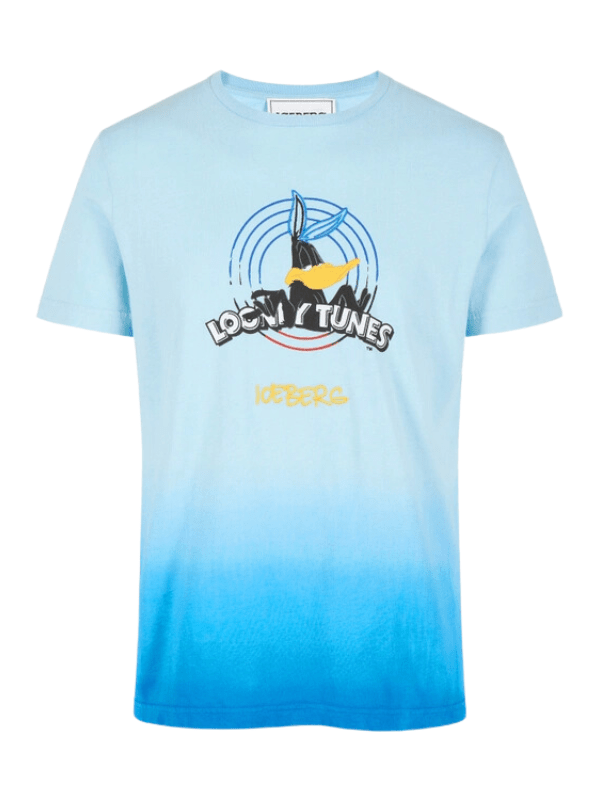 Iceberg T-Shirt Looney Tunes Blue - AL Capone PremiumClothingT-Shirts933-117