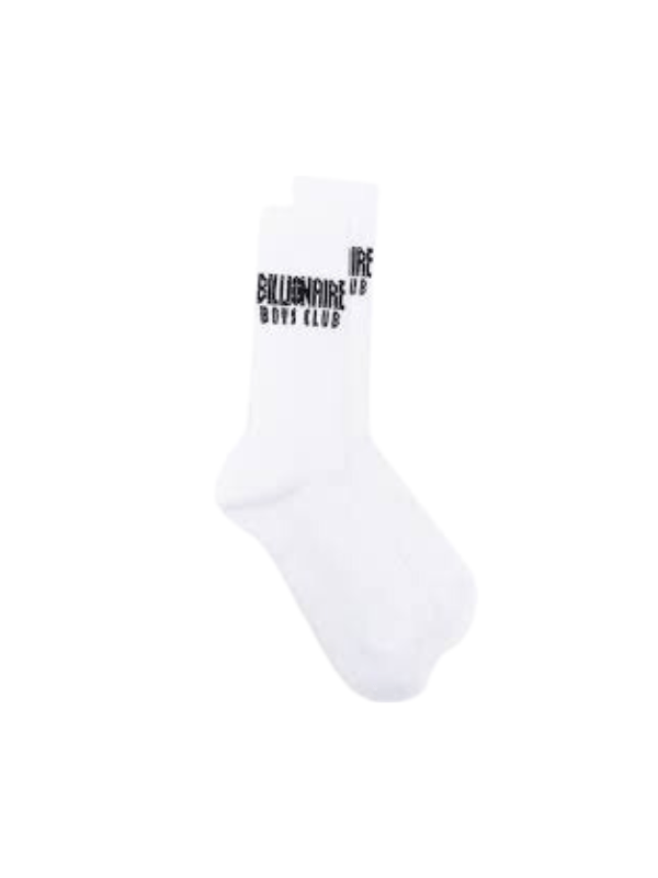 Billionaire Boys Club Socks Top Logo White - AL Capone PremiumAccessoriesSocks1585-4