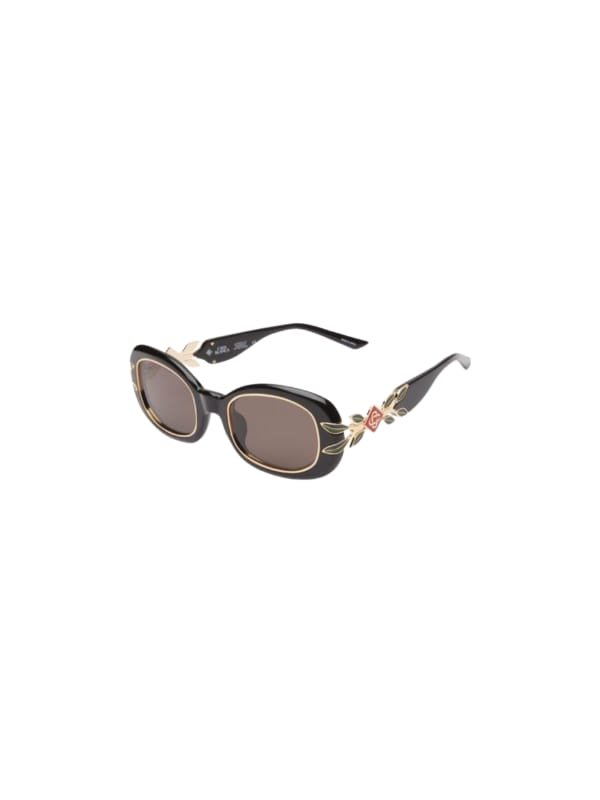 Casablanca Sunglasses Acetate Metal Wave Black - AL Capone PremiumAccessoriesSunglasses1149-27