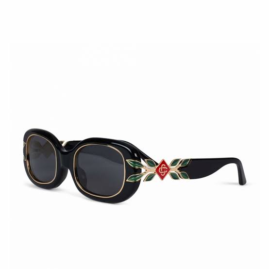 Casablanca Sunglasses Acetate Metal Black-Gold - AL Capone PremiumFootwearFormal Shoes1149-8