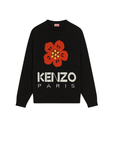 Kenzo Sweater Bold Flower Logo Black-AL Capone Premium