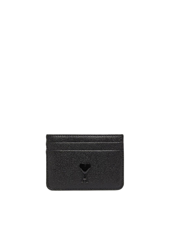 Ami Card-Holder Logo Black - AL Capone PremiumAccessoriesBags And Wallets1071-9
