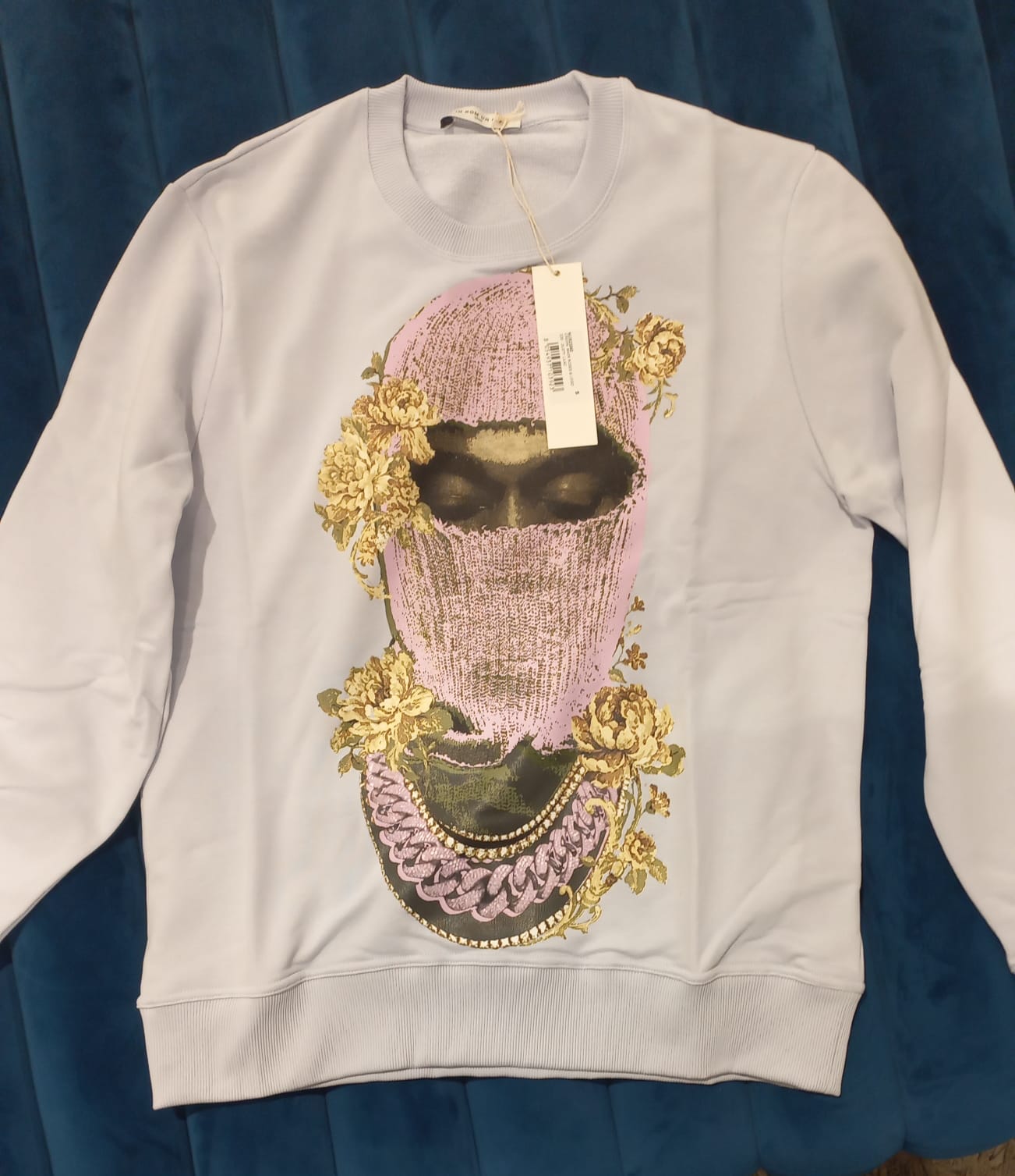 Ih Nom Uh Nit Sweater Mask Rose White - AL Capone PremiumClothingHoodies And Sweats634-35