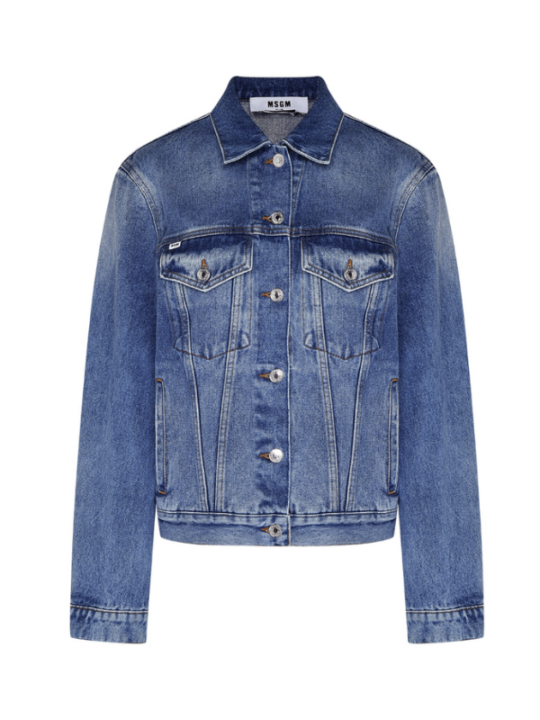 Msgm denim jacket hotsell