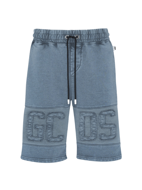 Gcds Shorts Overdyed Band Blue - AL Capone PremiumClothing903-21