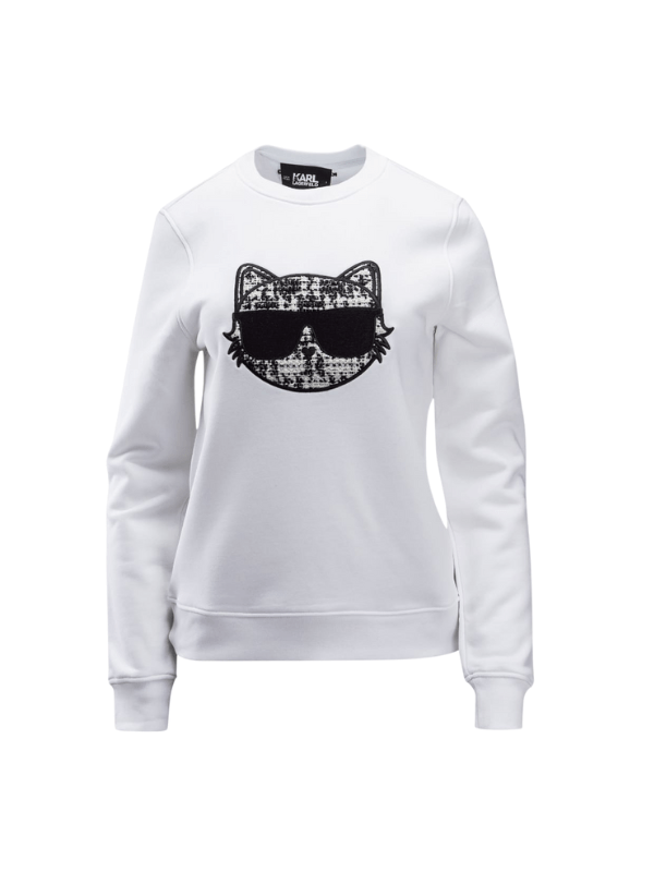 Karl Lagerfeld Sweater Choupette White AL Capone Premium