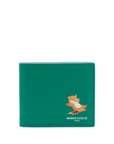Maison Kitsune Wallet Chillax Grass Green