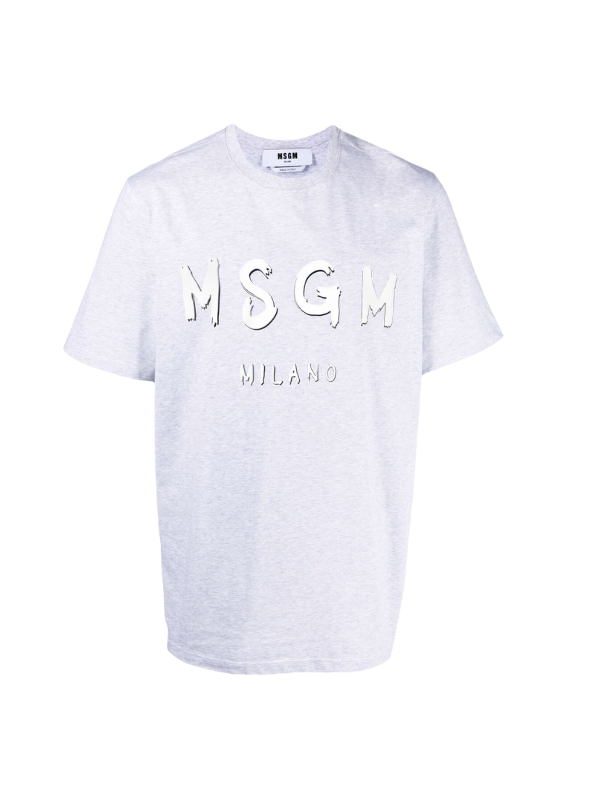 Msgm T Shirt Milano Grey AL Capone Premium