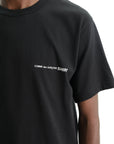 Comme Des Garcons T-Shirt Chest Logoprint Black