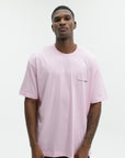 Comme Des Garcons T-Shirt Logo Print Pink