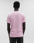 Comme Des Garcons T-Shirt Back Logo Print Pink