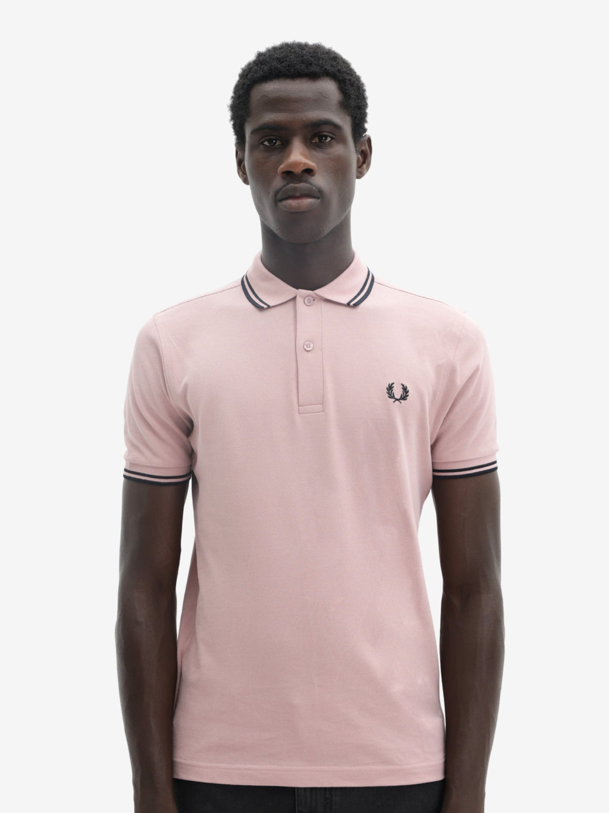 Comme Des Garcons Golfer Embroidered Logo Pink