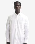 Comme Des Garcons Shirt Zip Sleeve White