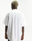 Comme Des Garcons Shirt Ss Bear Graphic Print White