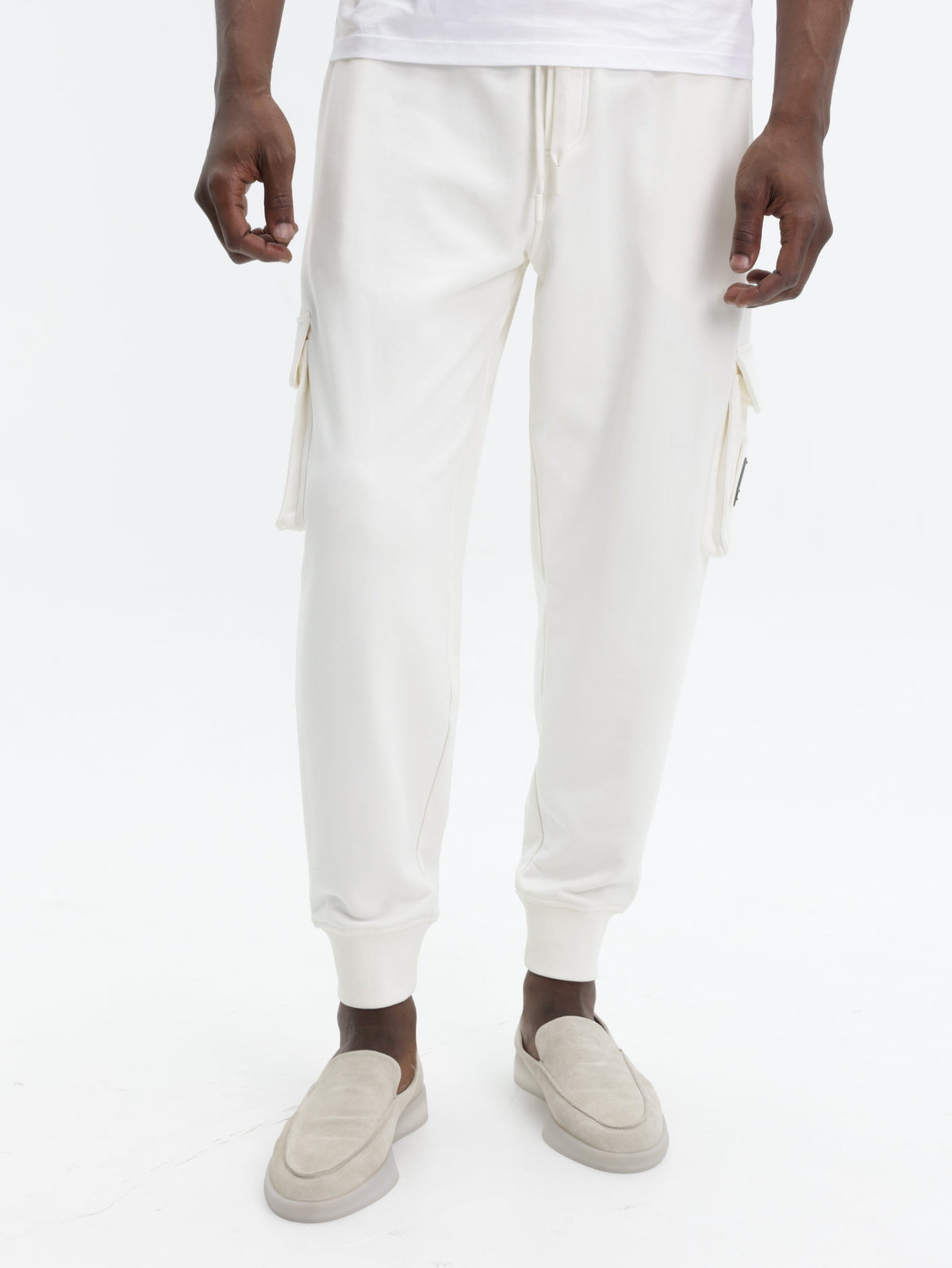 Moose Knuckles Track Pants Cargo Hartsfield Plaster