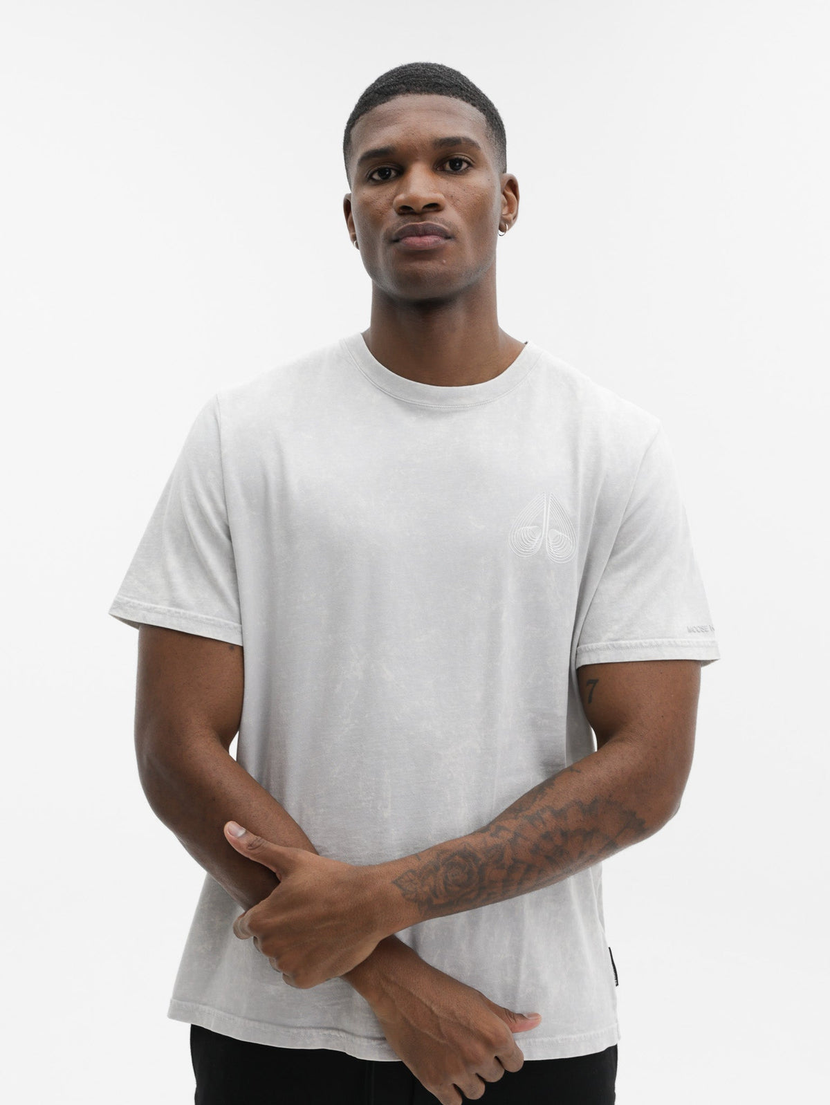 Moose Knuckles T-Shirt Steel