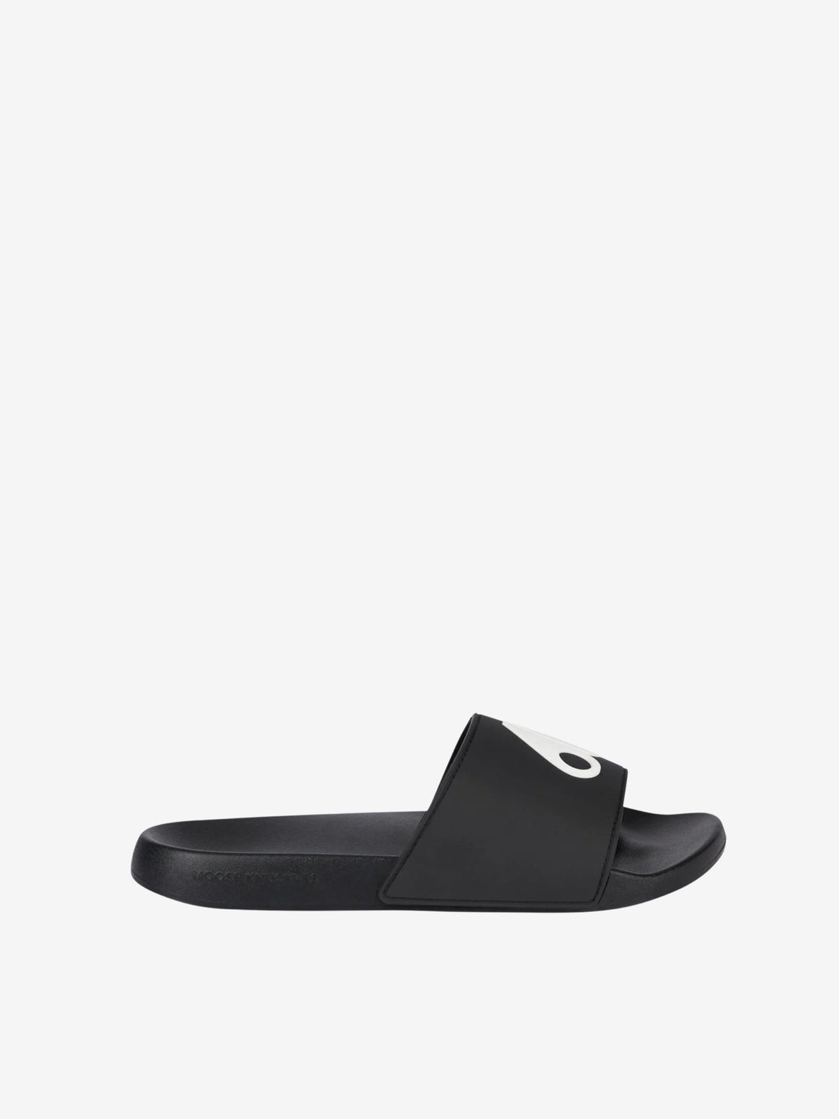 Moose Knuckles Slide Logo Icon Sport Black