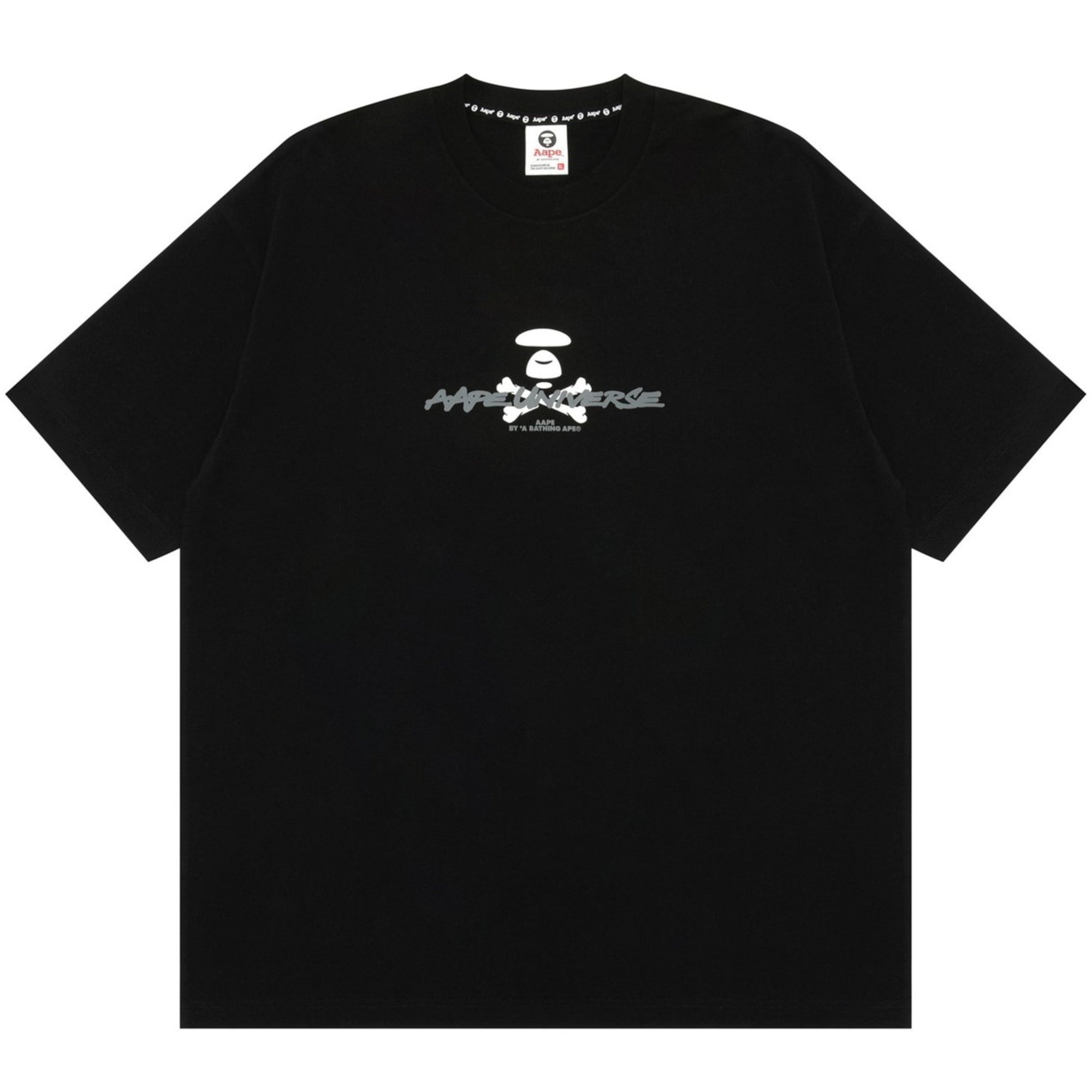 Aape T-Shirt Graphic Print Black