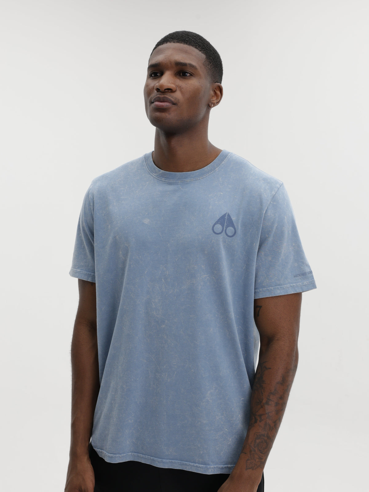Moose Knuckles Crew Off Island Blue