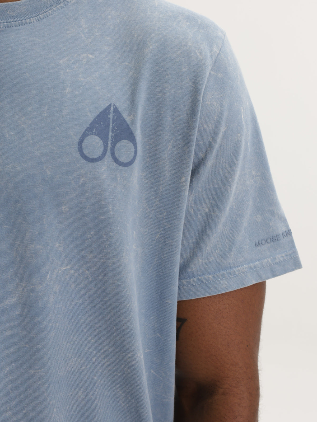 Moose Knuckles Crew Off Island Blue