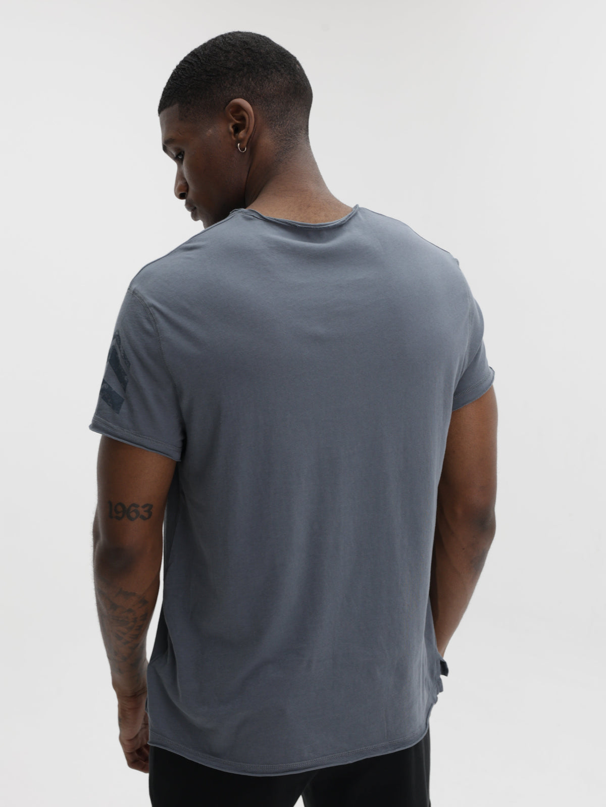 Zadig &amp; Voltaire V Neck Buttons On Collar Grey