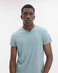 Zadig & Voltaire T-Shirt Monastir Henley Arrow Green