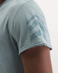 Zadig & Voltaire T-Shirt Monastir Henley Arrow Green