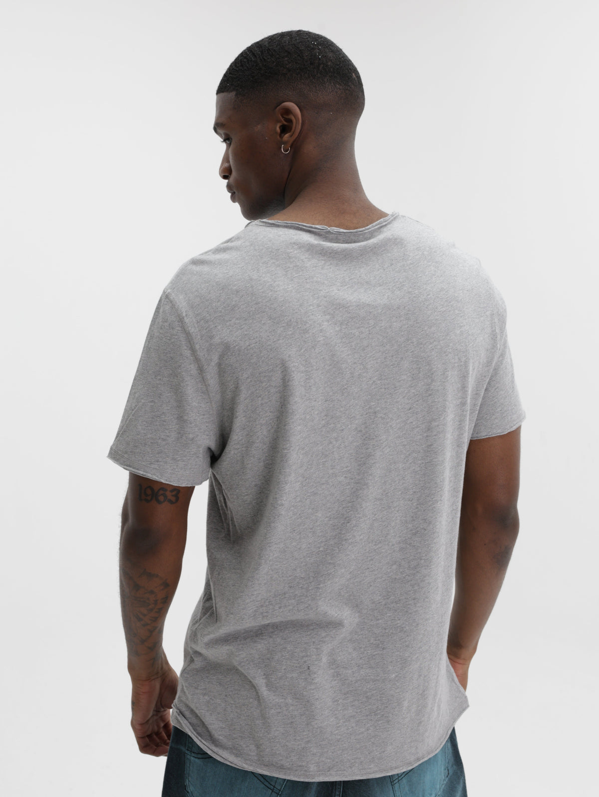 Zadig & Voltaire T-Shirt Monastir Henley Arrow Blue