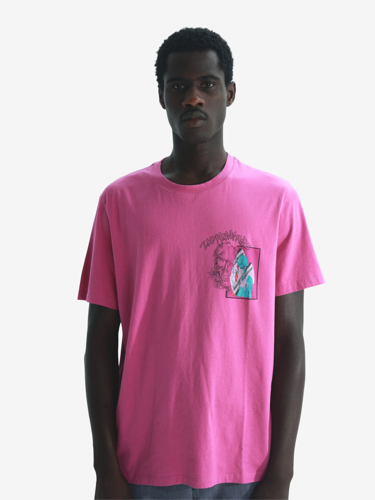 Zadig &amp; Voltaire T-Shirt Ted Photoprint Purple