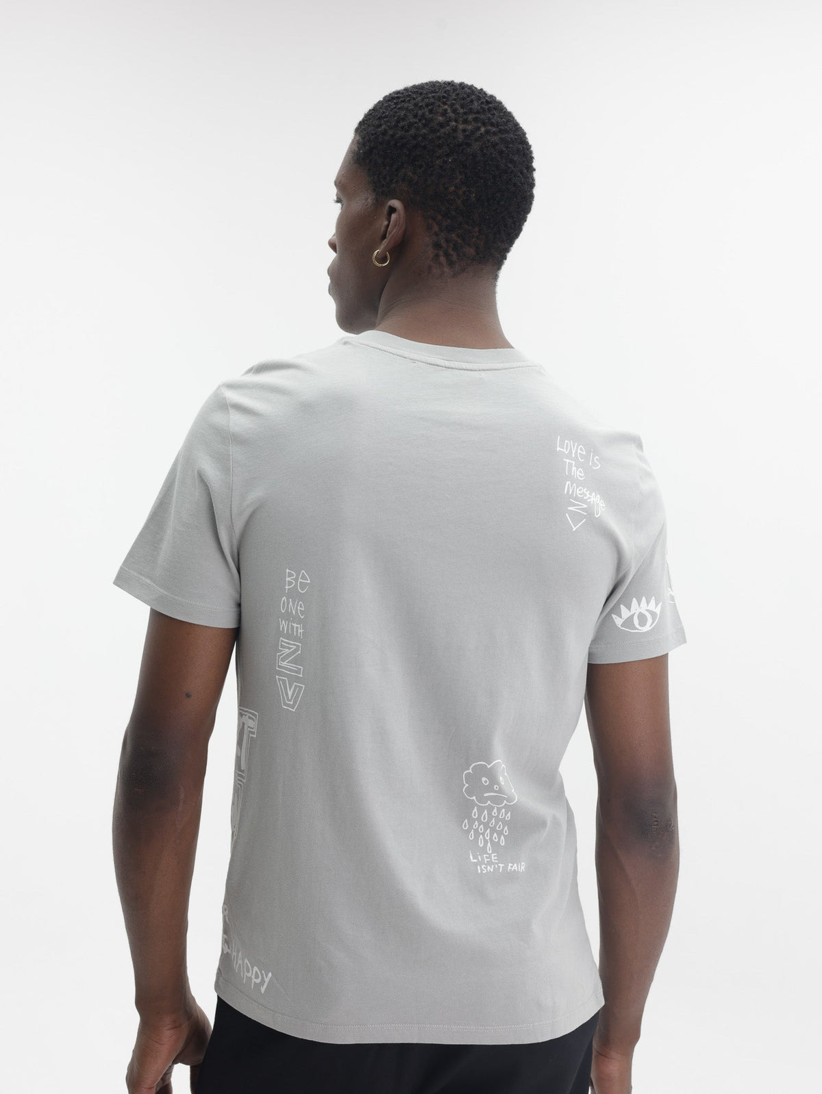 Zadig &amp; Voltaire T-Shirt Ted Tag Grey