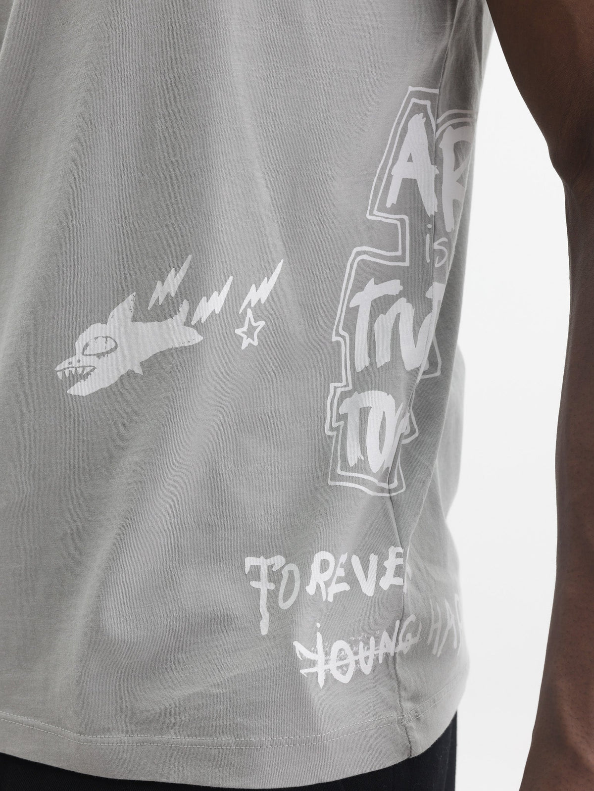 Zadig &amp; Voltaire T-Shirt Ted Tag Grey