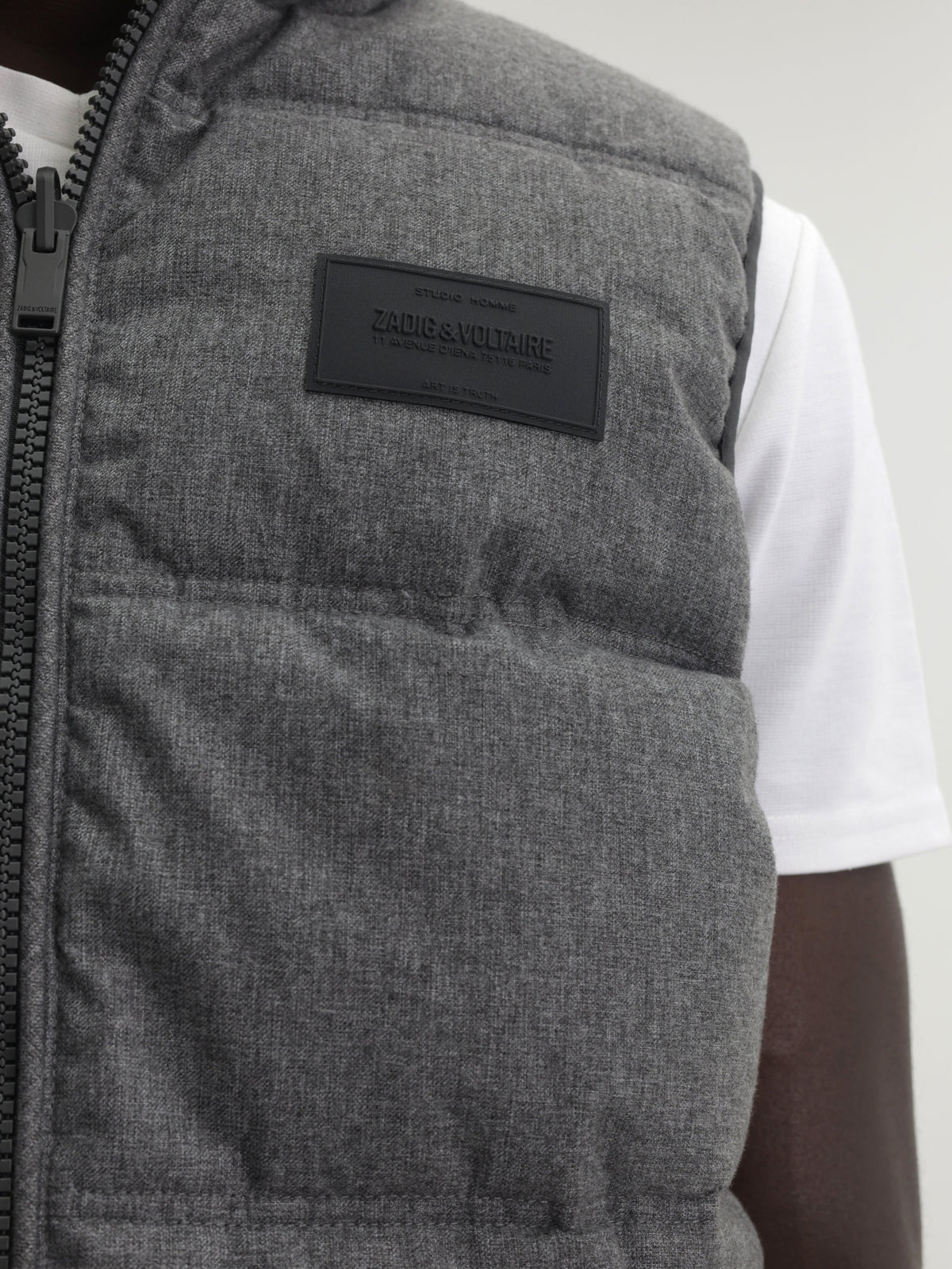 Zadig &amp; Voltaire Jacket Sleeveless Bob Gilet Grey