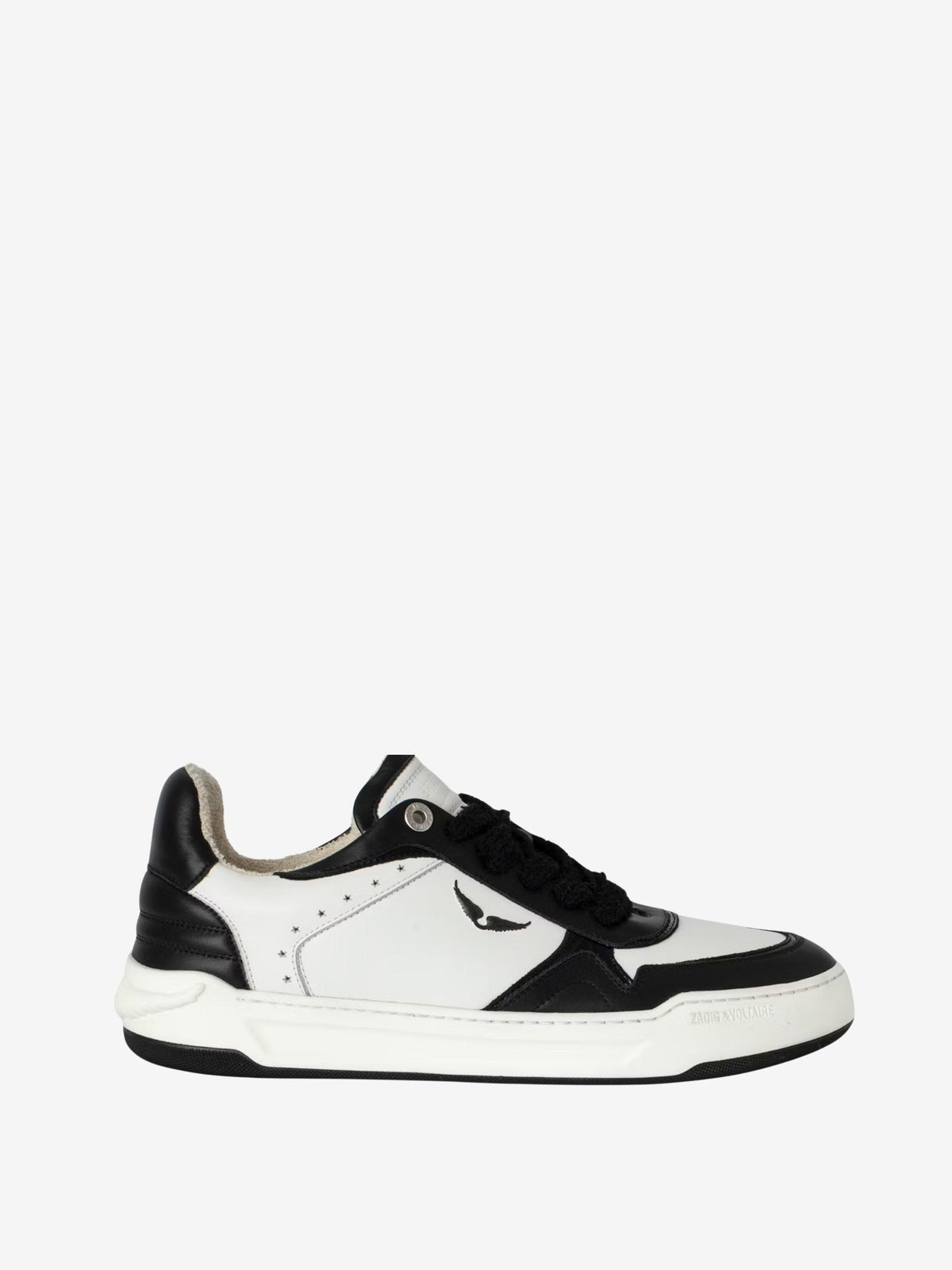 Zadig &amp; Voltaire Sneaker Wings Trainers White-Black