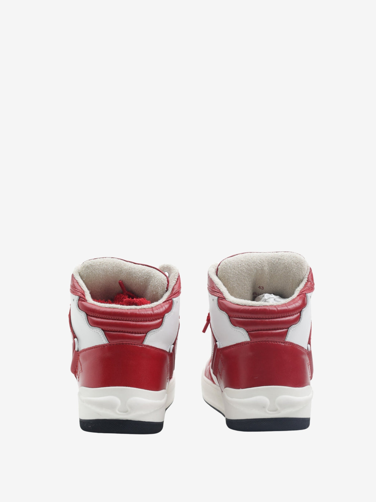 Zadig &amp; Voltaire Sneaker Hi Wings Trainers Red-White