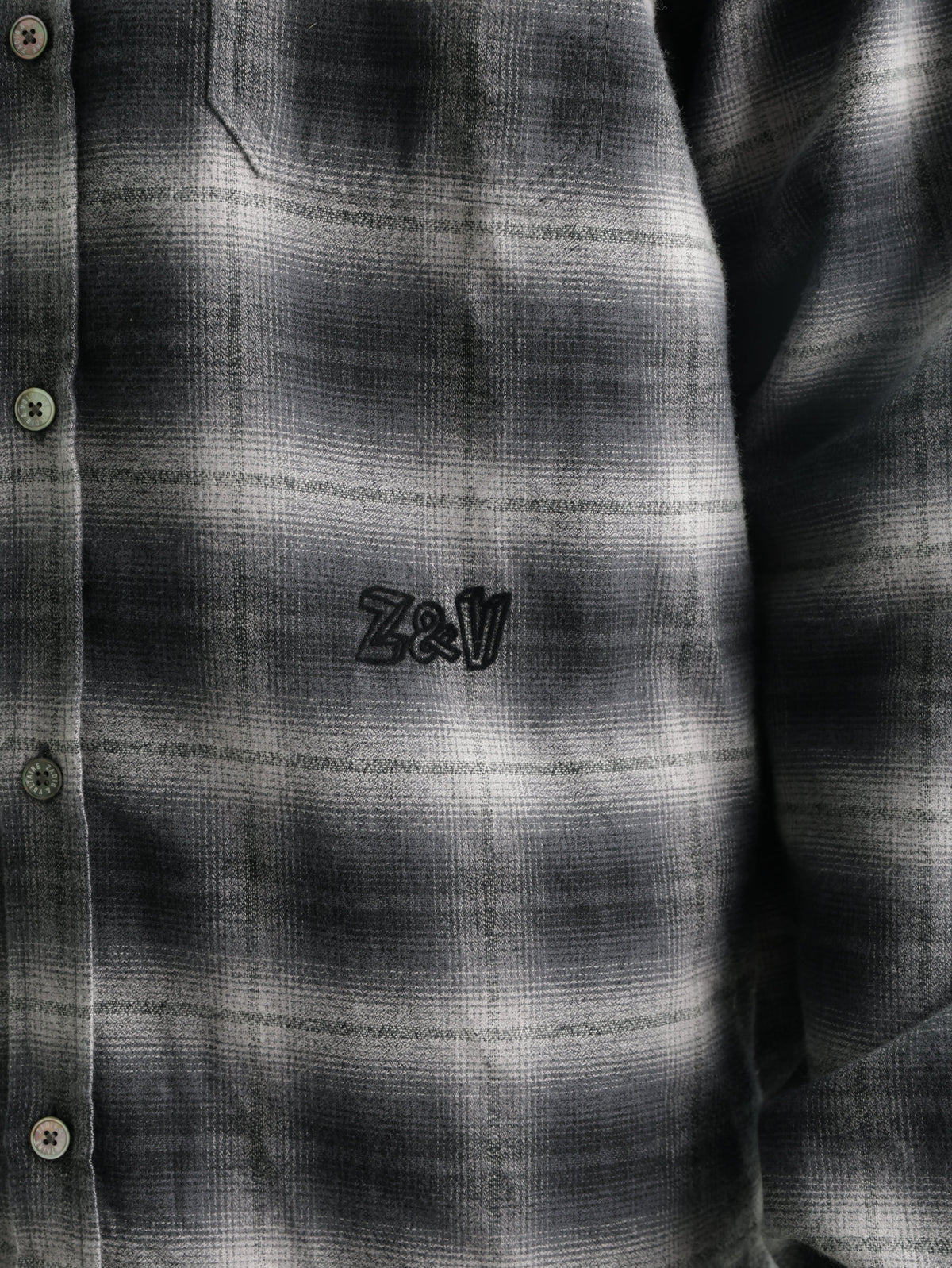 Zadig &amp; Voltaire Shirt Stan Checkered Grey
