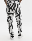 Massimo Sabbadin Pants All Over Print White