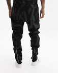 Massimo Sabbadin Pants All Over Print Black