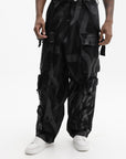 Massimo Sabbadin Cargo Pants Aop Black