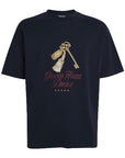 Drole De Monsieur T-Shirt Grand Hotel Navy