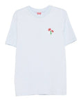 Kenzo T-Shirt Floral Printed Logo Blue