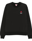 Kenzo Sweater Boke Flower Embroidered Black