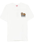 Kenzo T-Shirt Happy Tiger  Off White