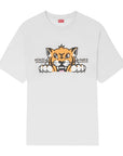 Kenzo T-Shirt Happy Tiger Oversized  Off White
