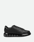 Karl Lagerfeld Sneaker Kl564 Kapri Kushion Emboes Repeat Lo Lace Blackleather-Mono