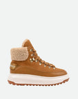 Karl Lagerfeld Boot Kll288 Lug Hiker Lace Mid Tan-Suede