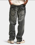 True Religion Jeans Bobby Super T Flap 32 In Vintage Haul Grey Wash