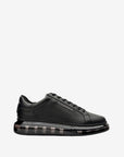Karl Lagerfeld Sneaker Kl582 Kapri Cushion Lo Lace Lthr Black-Mono